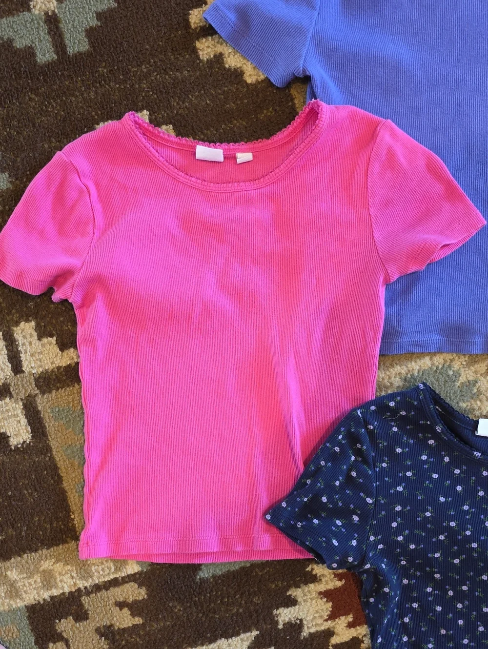 GAP Kids Ribbed Tees Size Large